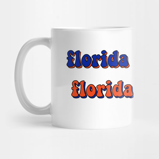 Florida University Colors Design by Lauren Cude